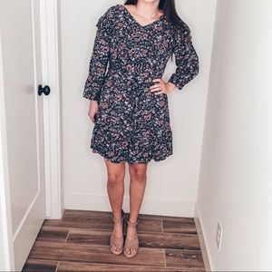 La Vie by Rebecca Taylor Mini Dress Floral